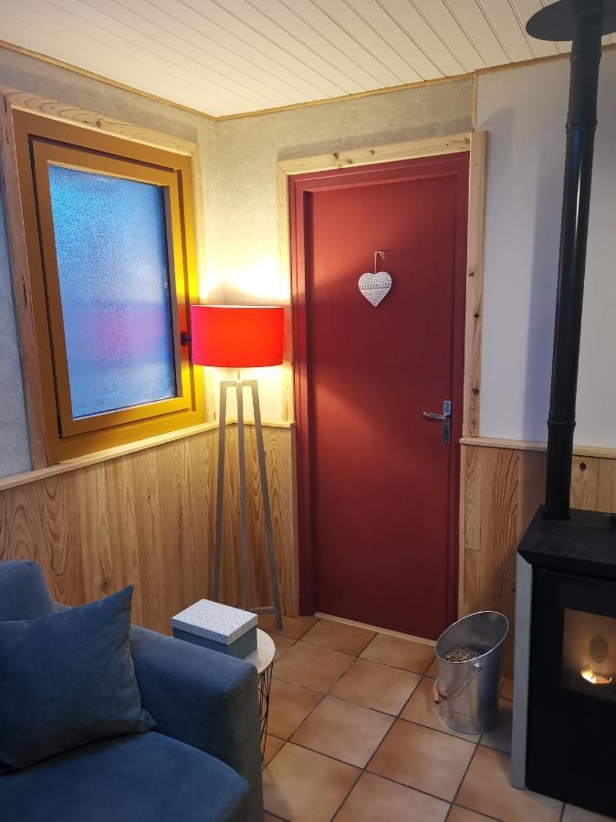 Gite Ha-Py Chalet Campan Bagian luar foto