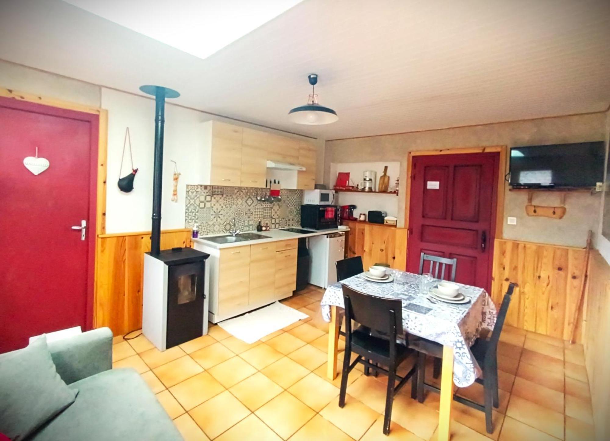 Gite Ha-Py Chalet Campan Bagian luar foto